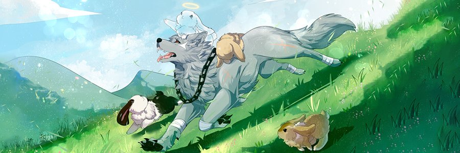 白's banner