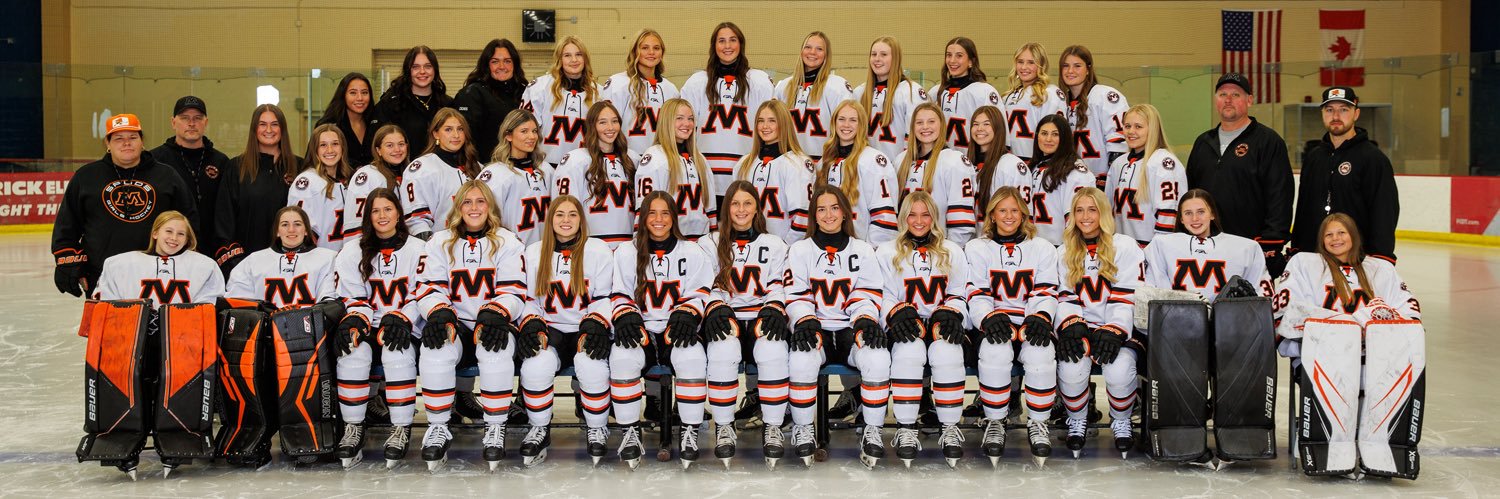 Moorhead Spuds Girls Hockey's banner