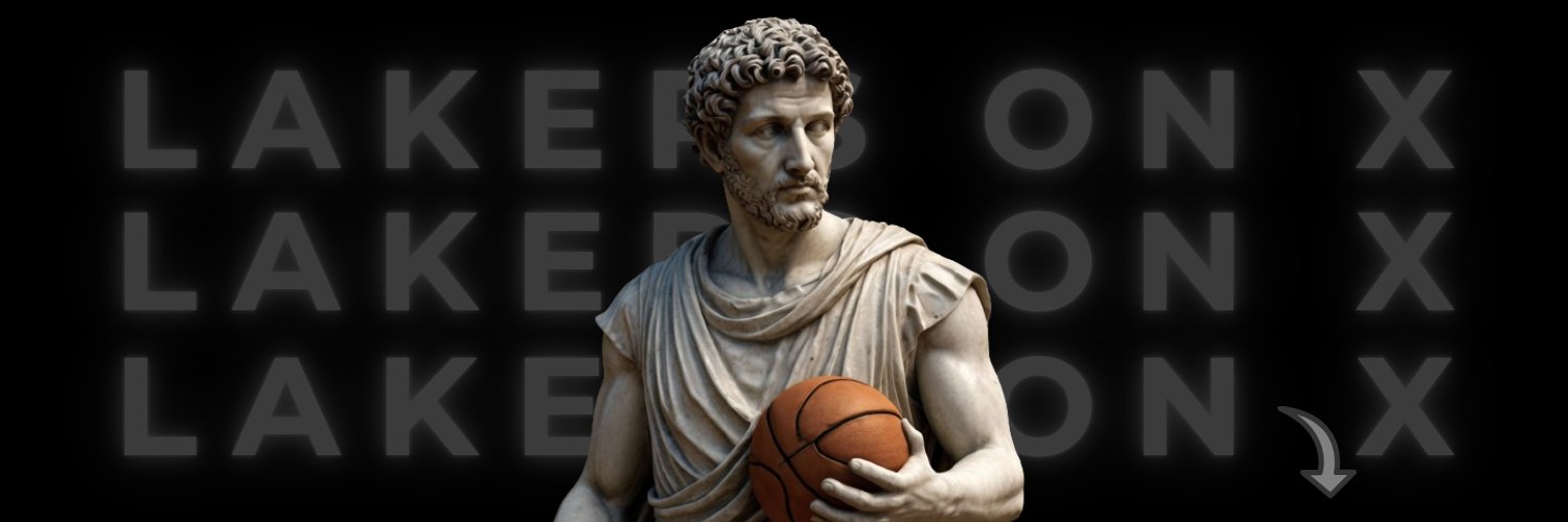 Lakers On 𝕏's banner
