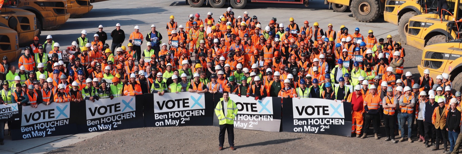 Ben Houchen's banner