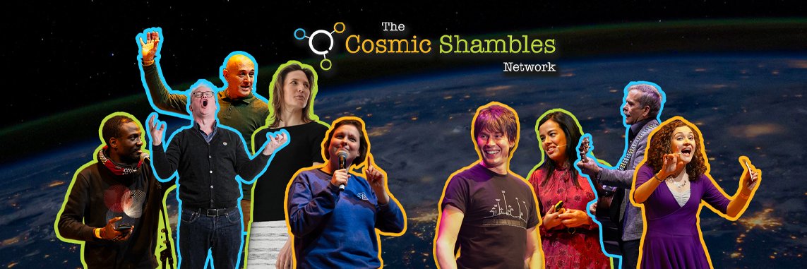 The Cosmic Shambles Network's banner