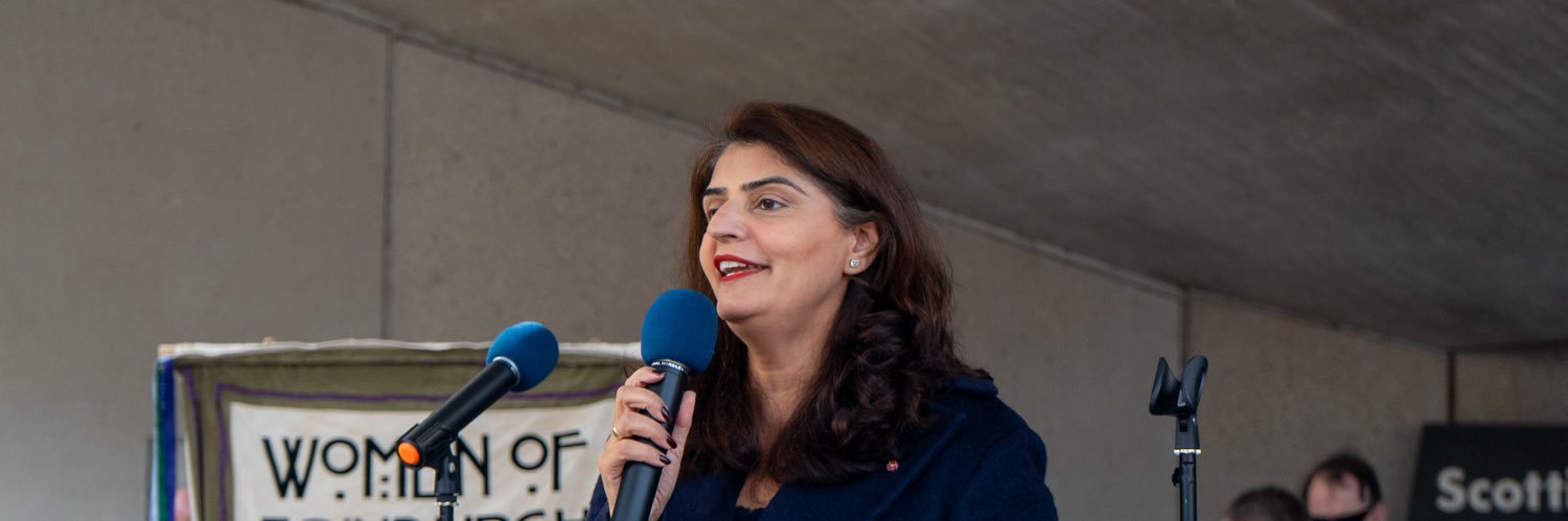 Dr Pam Gosal MBE's banner