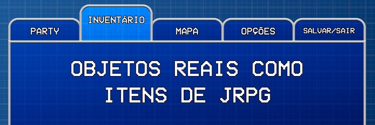 Objetos Reais como Itens de JRPG's banner