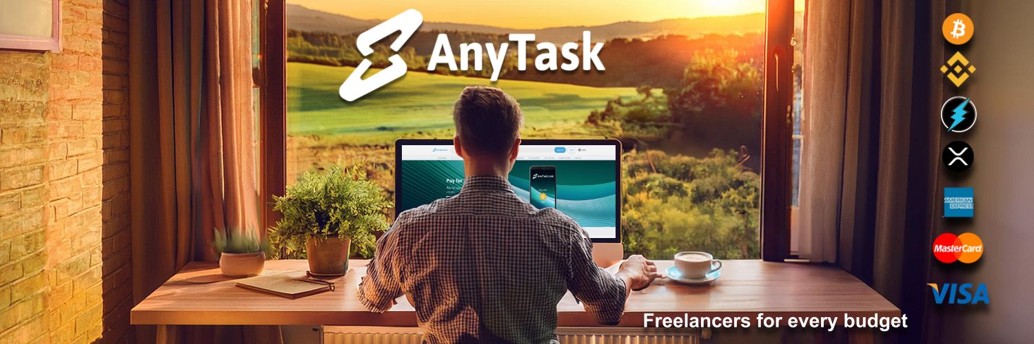 AnyTask.com's banner
