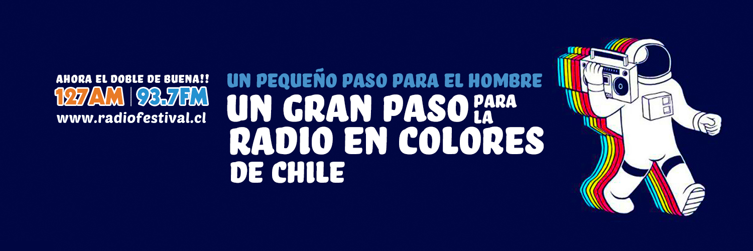 Radio Festival's banner