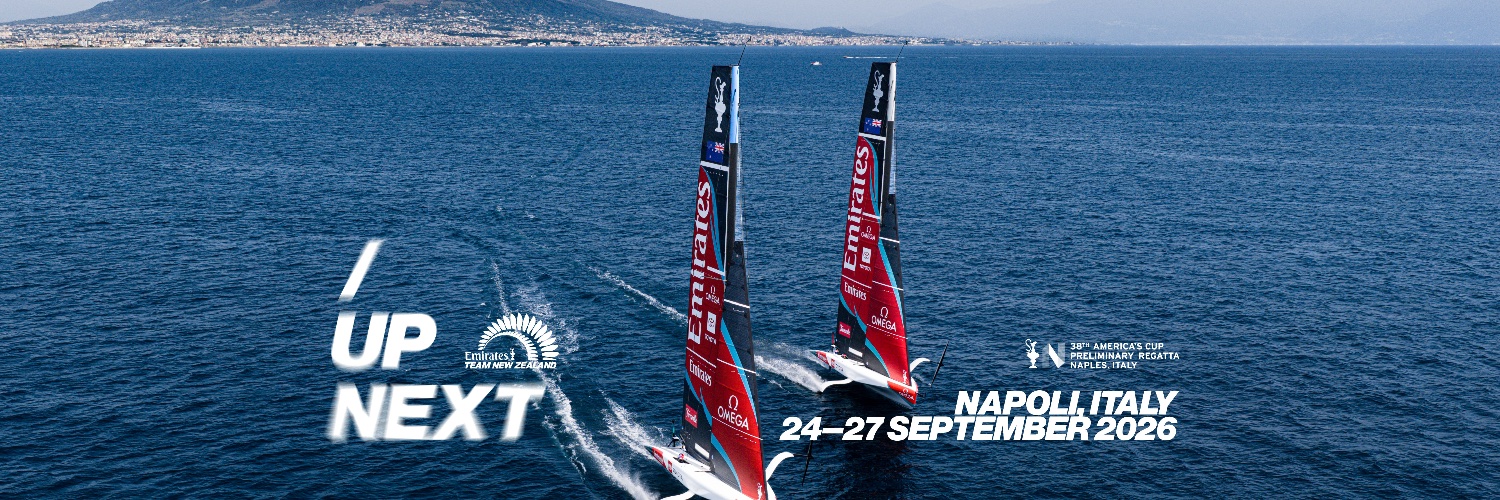 Emirates Team New Zealand's banner