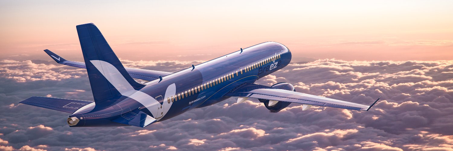 Breeze Airways's banner