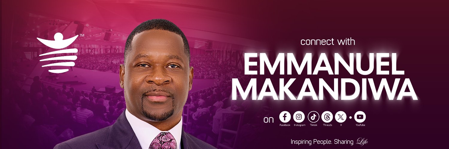 Emmanuel Makandiwa's banner