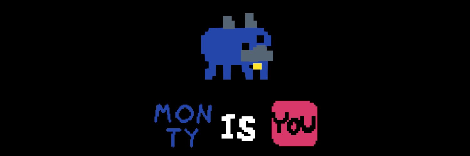 Monty's banner