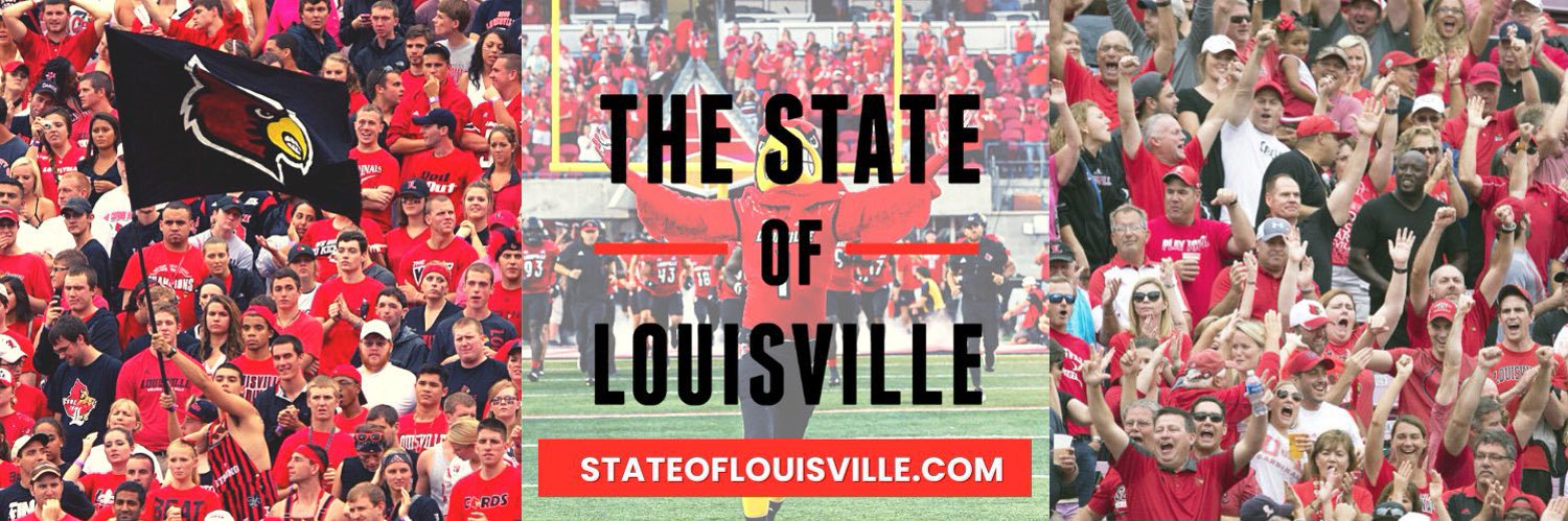 State of Louisville's banner