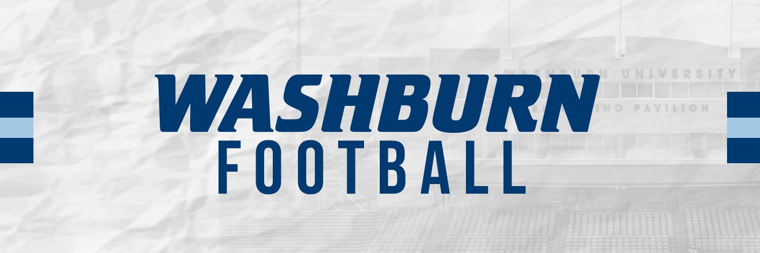 Washburn Football's banner