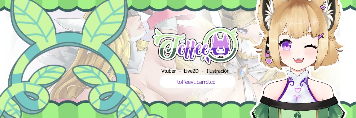 Toffee Live2D Comms OPEN's banner