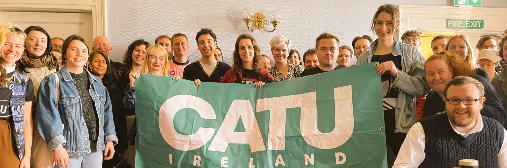 CATU Ireland's banner