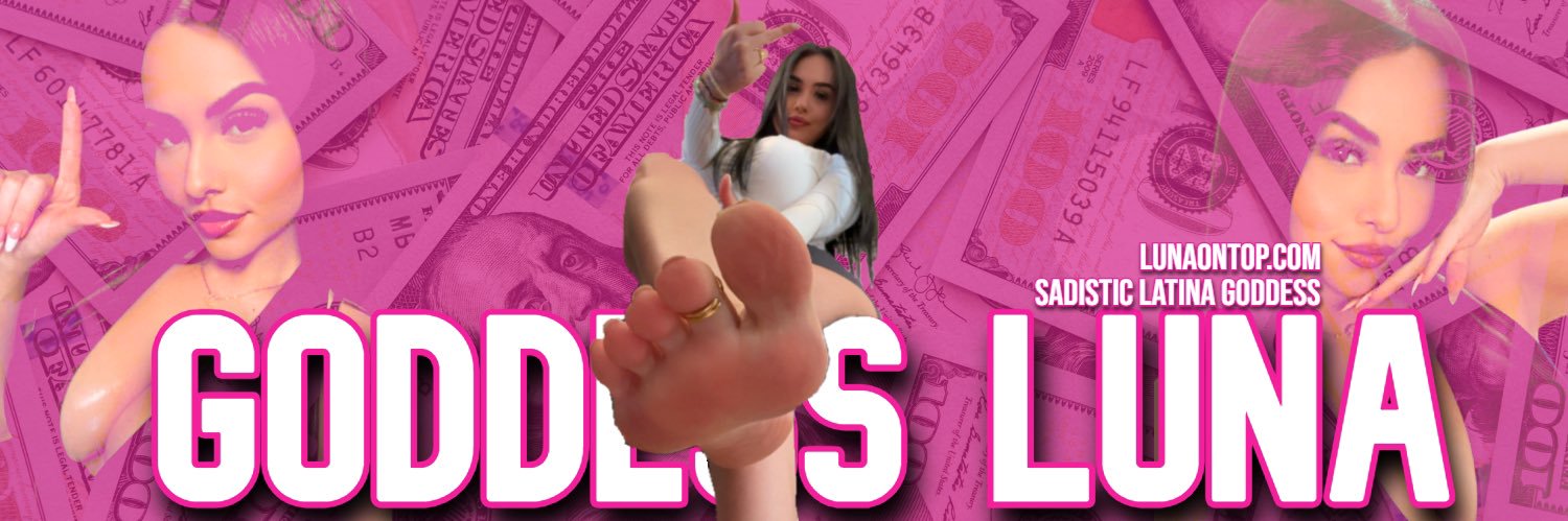 𝓖𝓸𝓭𝓭𝓮𝓼𝓼 𝓛𝓾𝓷𝓪 | Findom 👑's banner