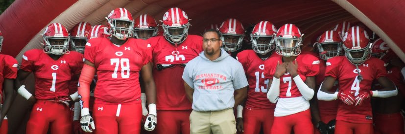 Germantown High Football's banner