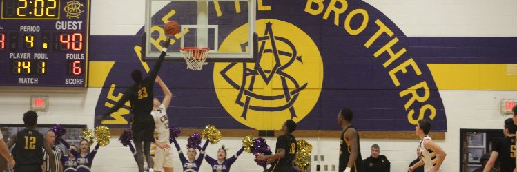 Section 3 Basketball's banner