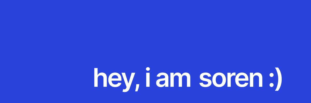 Soren's banner