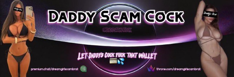 Findom Daddy ScamCock😈🖤's banner