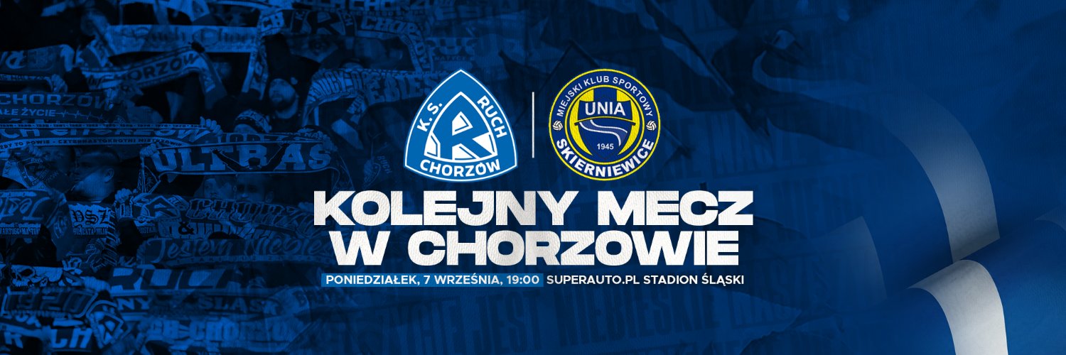 Ruch Chorzów's banner