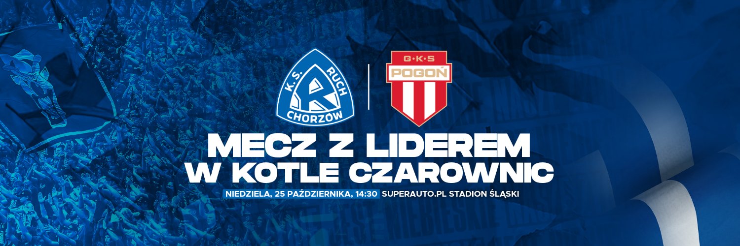 Ruch Chorzów's banner