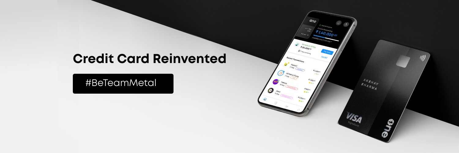 OneCard's banner