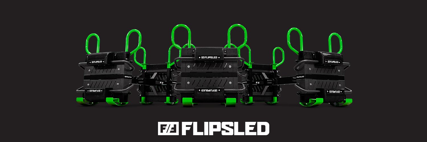 The FlipSled's banner