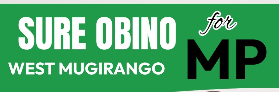 Obino Sure's banner