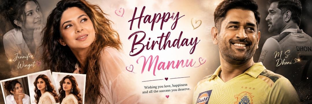Snehu (HappyBirthdayMannu)💥🎉🎂❤️'s banner