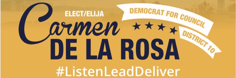 Carmen De La Rosa's banner
