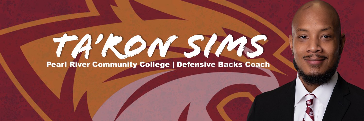 Coach Ta’Ron Sims's banner