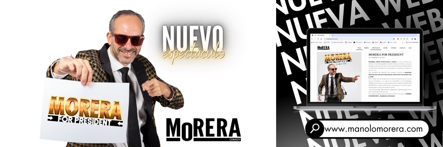 Manolo Morera's banner