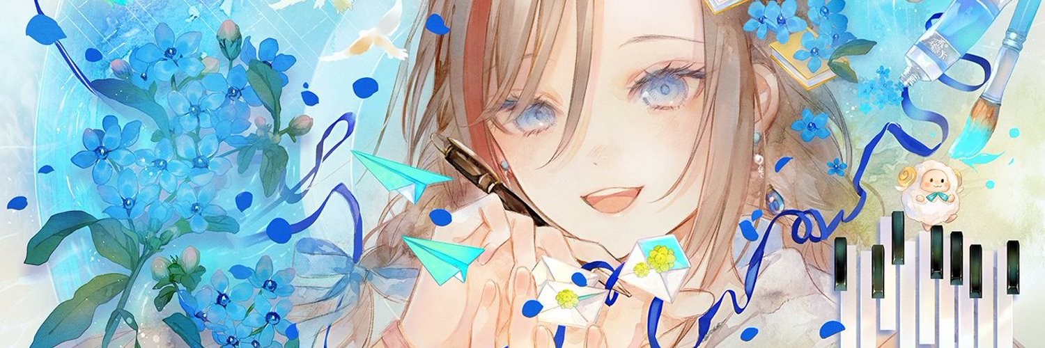 来栖夏芽🐏🎵アニメ『人外教室』ありがとう‼にじさんじの新人作家's banner