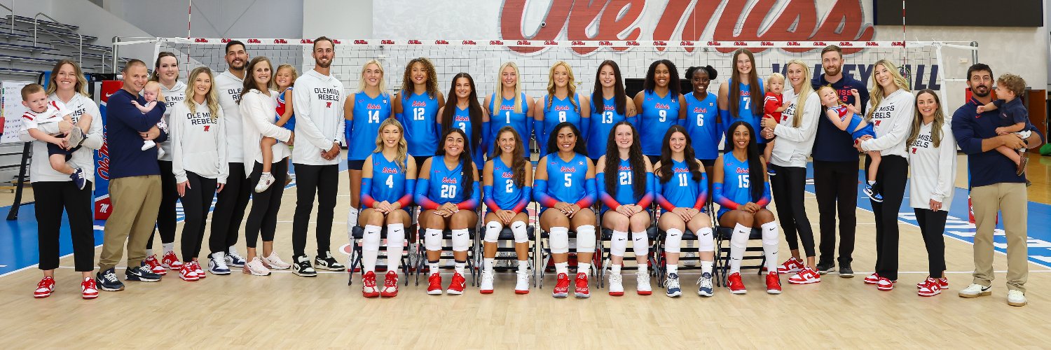 Ole Miss Volleyball's banner
