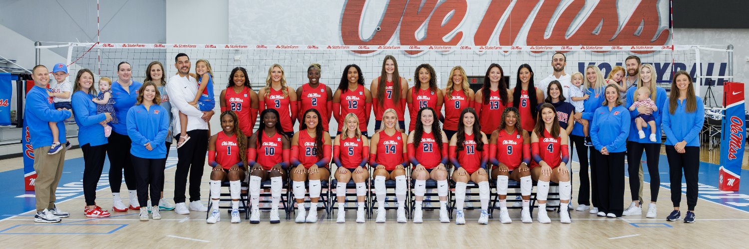 Ole Miss Volleyball's banner