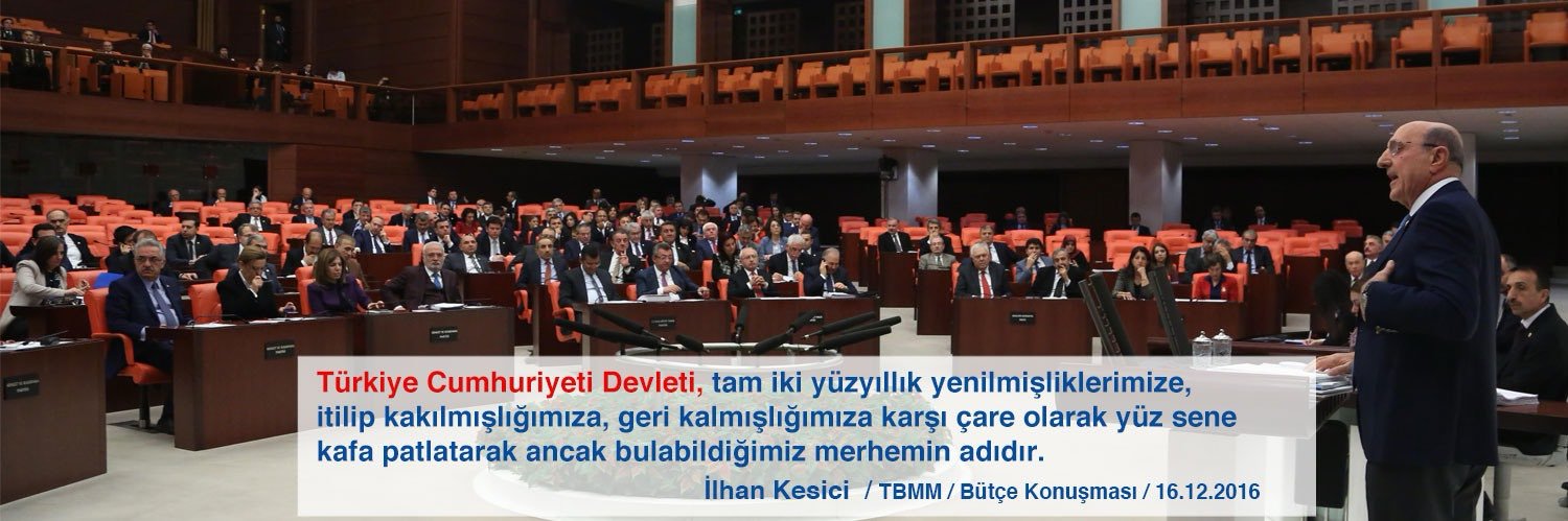 İlhan Kesici's banner