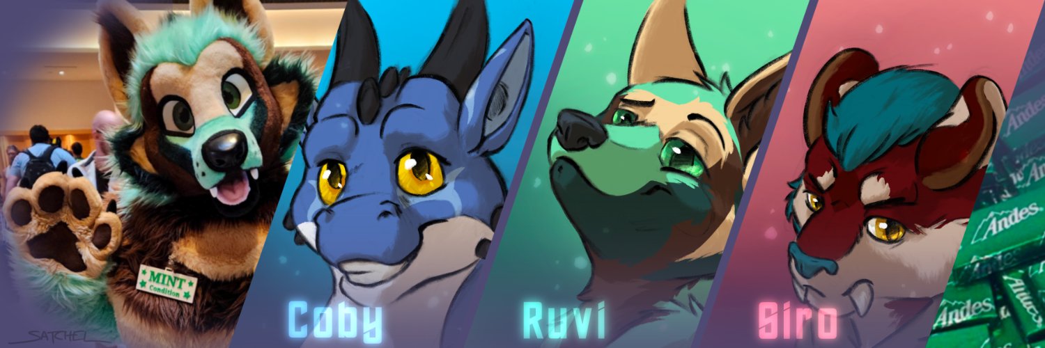 Coby (and Ruvi the Mint Fox)'s banner
