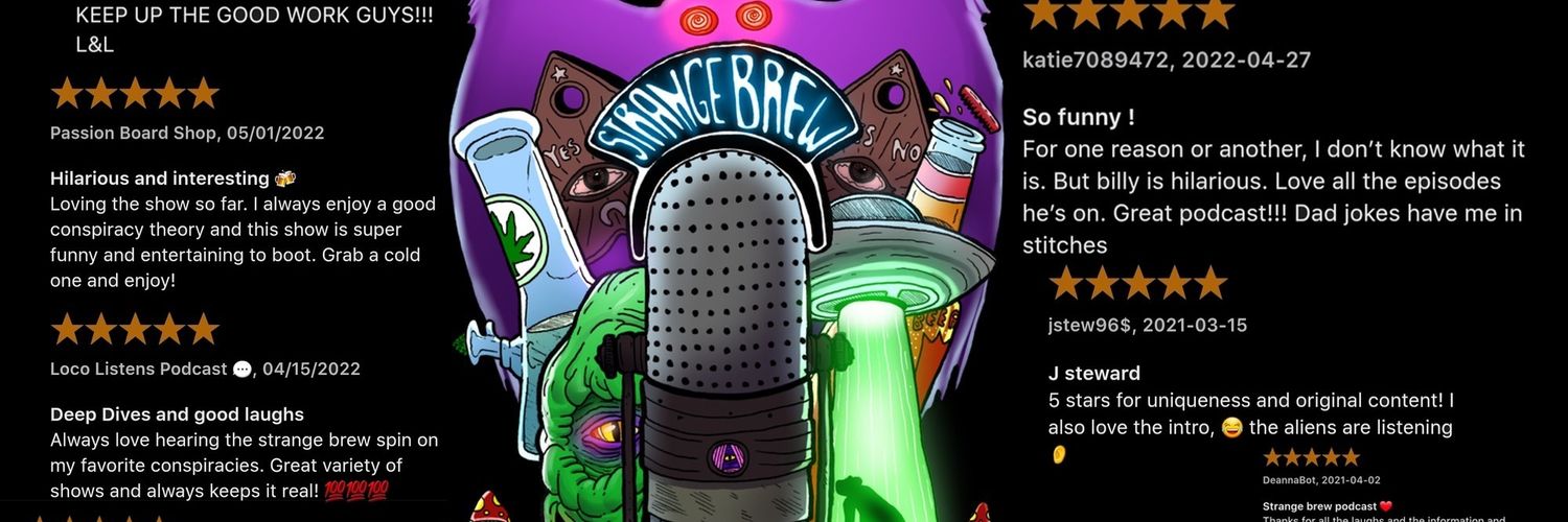 Strange Brew Podcast!'s banner