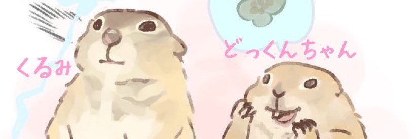♡どっくんちゃん♡🦫くるみ🐿てと🐿's banner