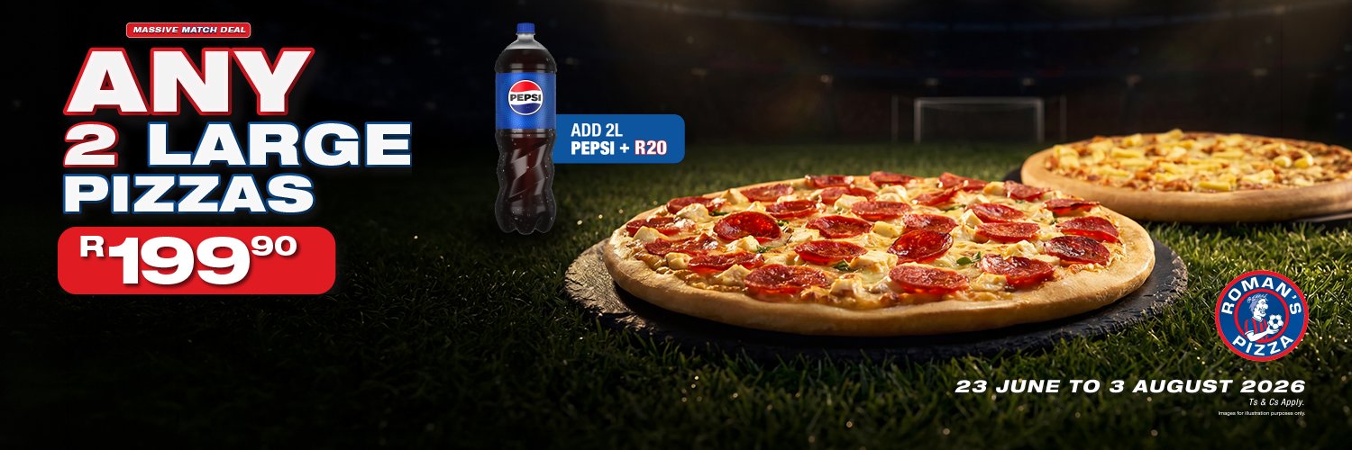 Roman's Pizza's banner