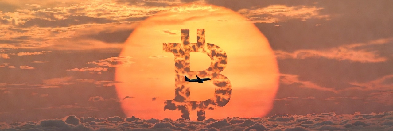 Michael on Bitcoin's banner
