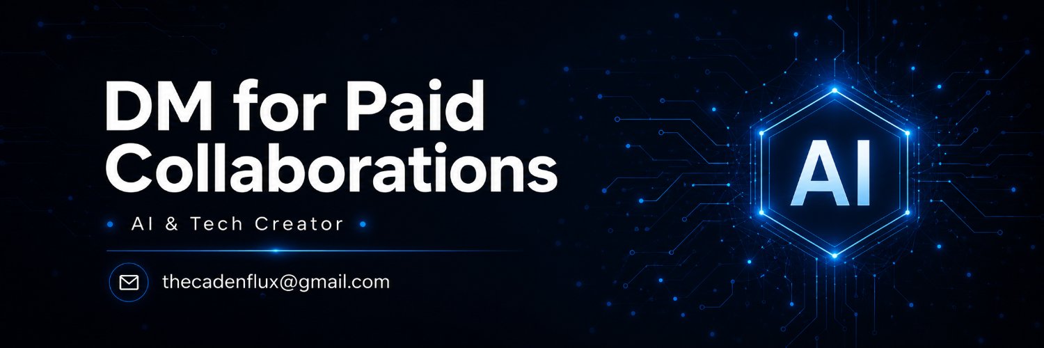 Caden Flux's banner