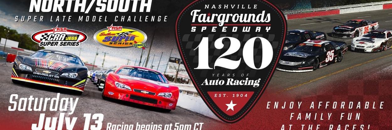 Nashville Fairgrounds Speedway's banner
