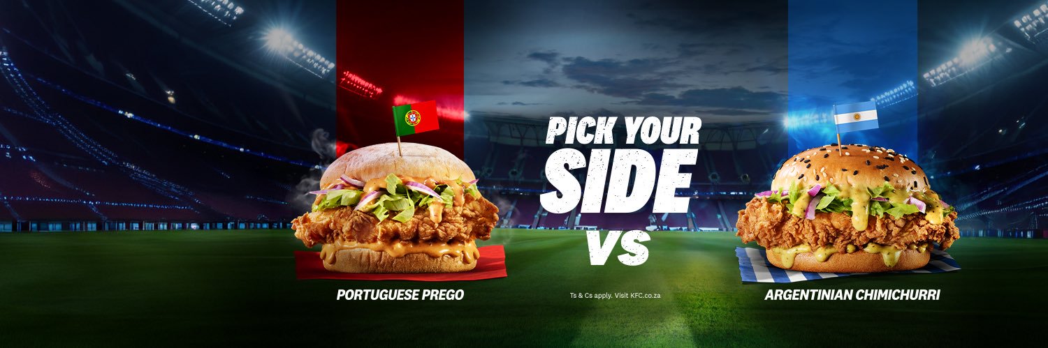 KFC South Africa's banner