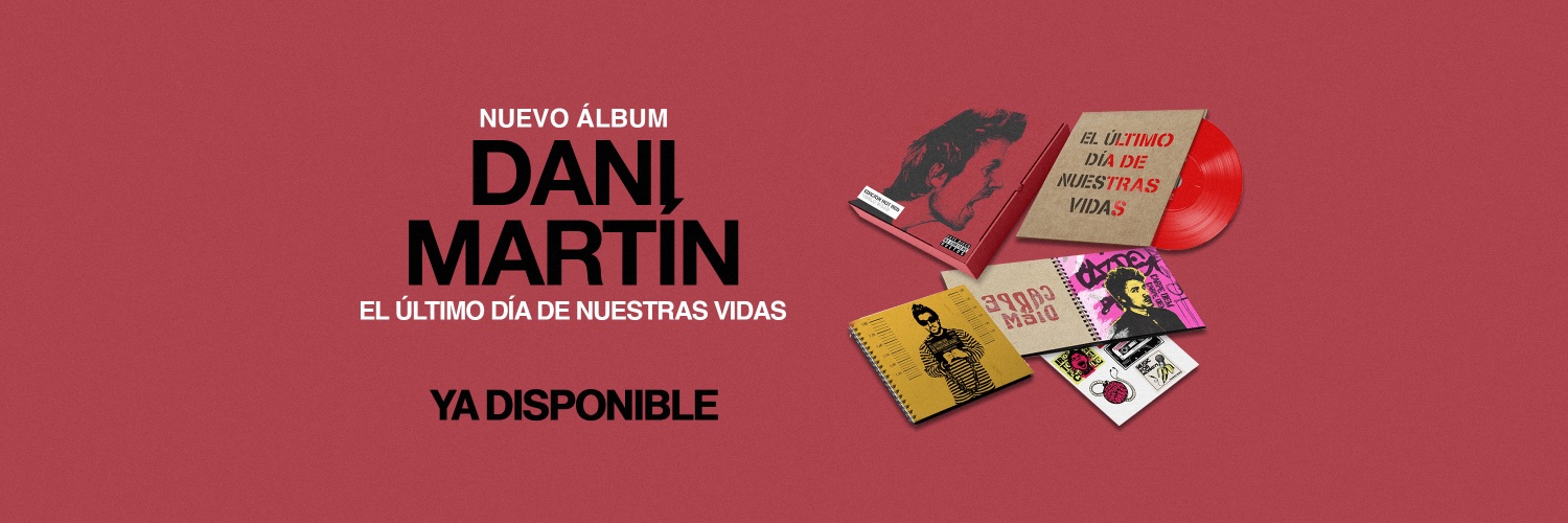 Dani Martín's banner
