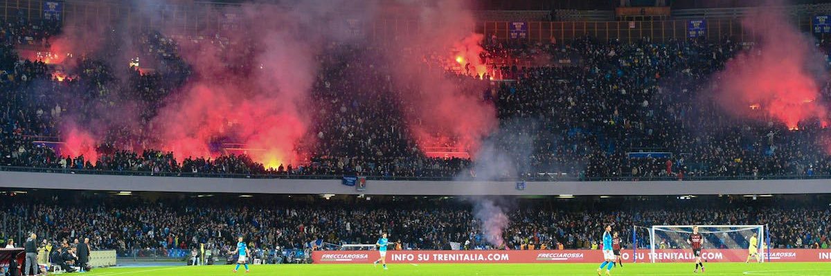 SSC Napoli France's banner