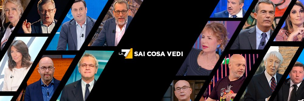 La7's banner