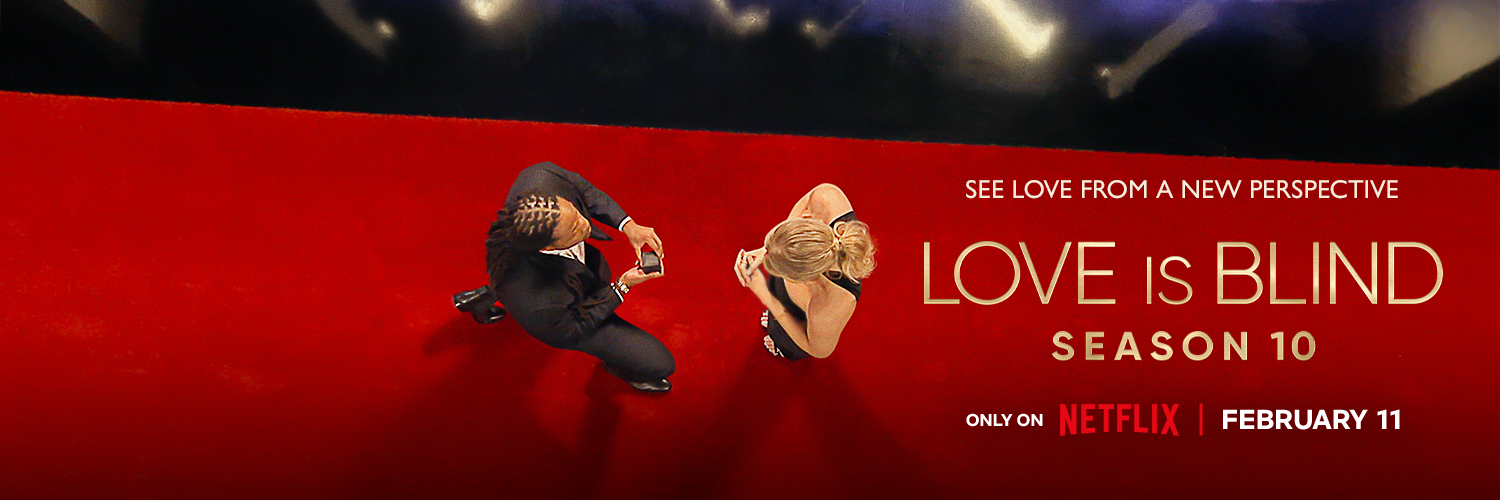 Love is Blind's banner