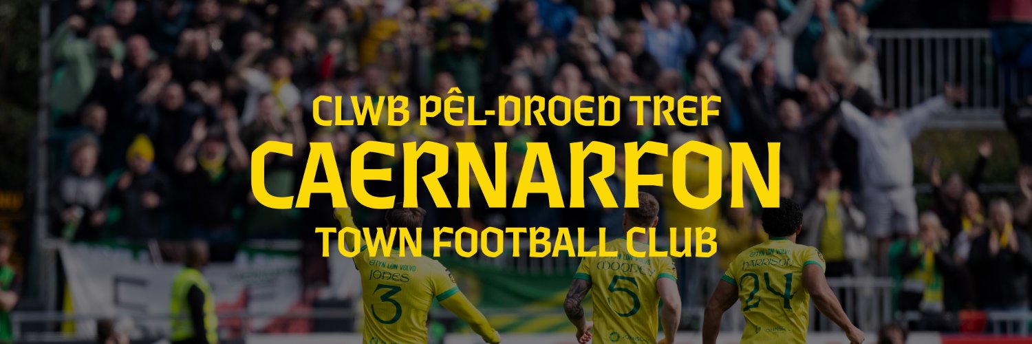 CPD Tref Caernarfon Town FC's banner