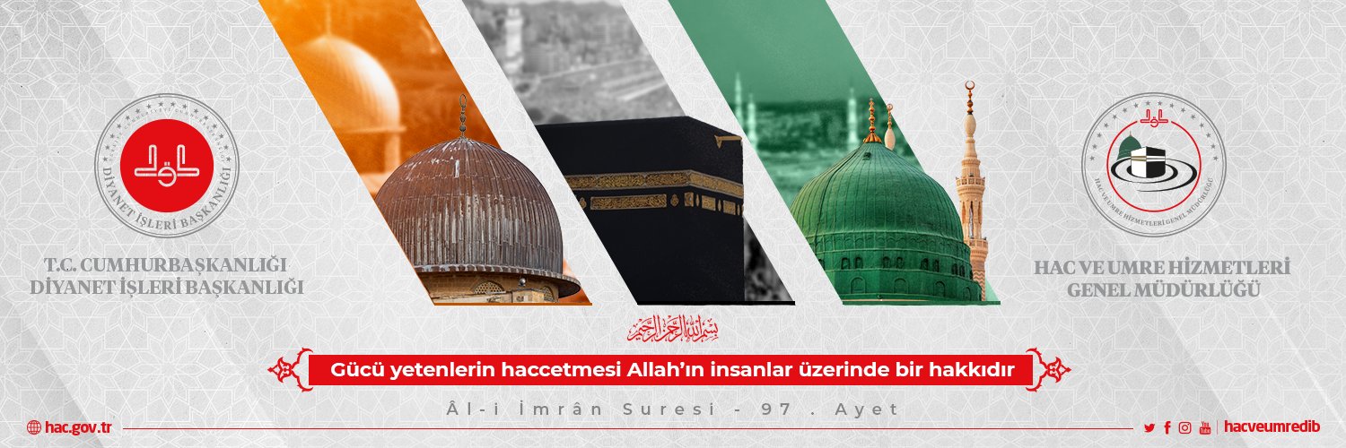 Hac ve Umre Hizmetleri Genel Müdürlüğü's banner
