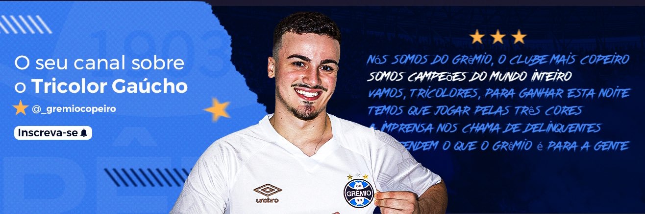 Grêmio Copeiro | Vitor's banner